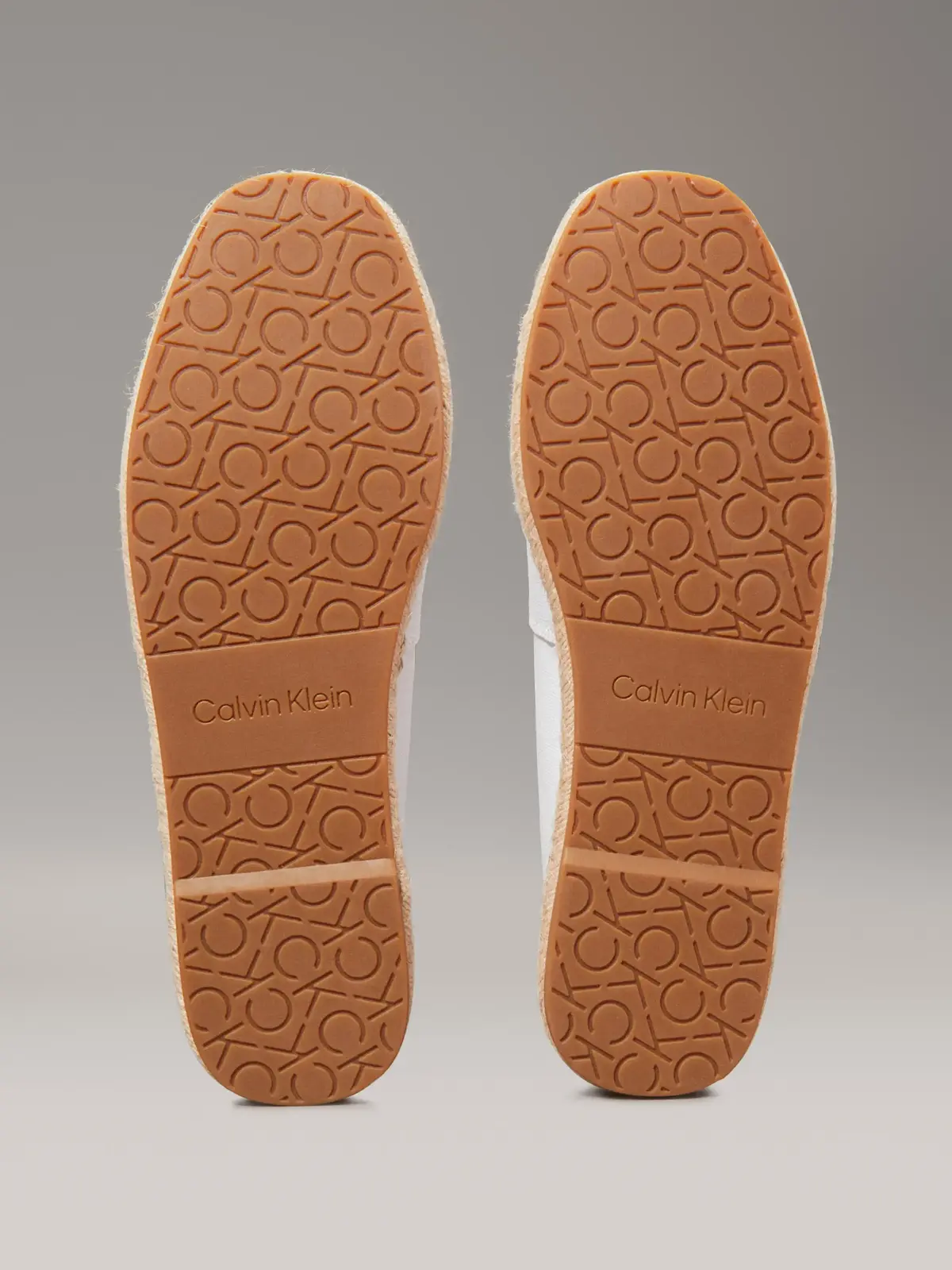 Calvin Klein ESPADRILLE CV LOGO, YBR Beyaz Erkek Ayakkabı