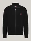 Tommy Hilfiger TJM SLIM XS BADGE ZI Erkek Siyah Fermuarlı Ceket