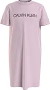 Calvin Klein INST LOGO T-SHIRT DR Kadın Pembe Elbise