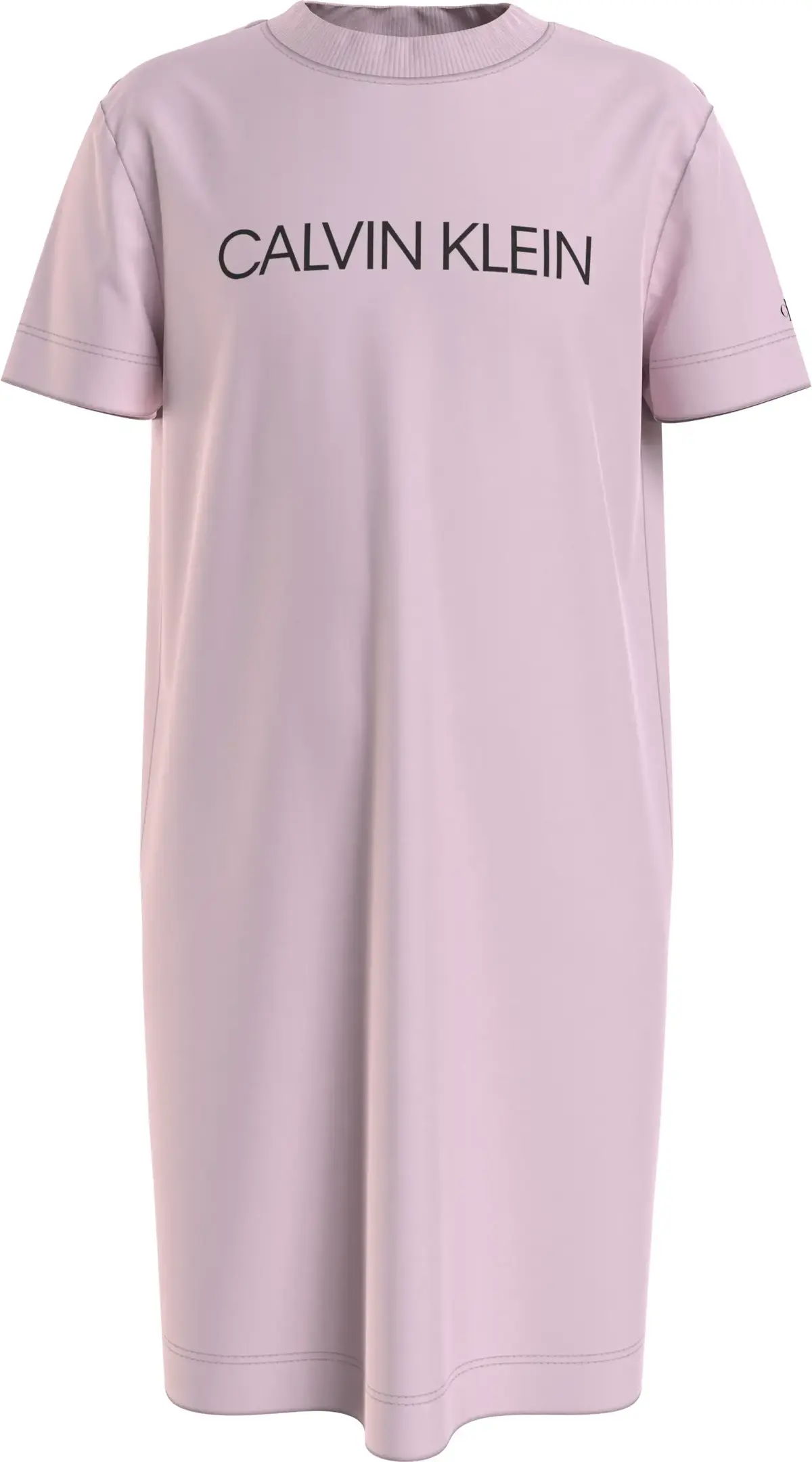 Calvin Klein INST LOGO T-SHIRT DR Kadın Pembe Elbise