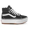 Vans Filmore Hi Tapered Platform ST Siyah Kadın Bilekli Günlük Spor Ayakkabı