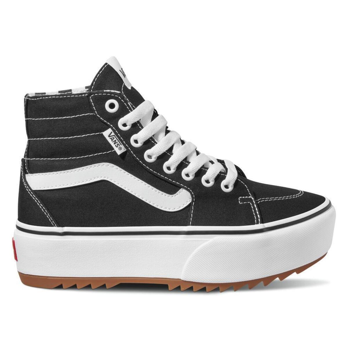 Vans Filmore Hi Tapered Platform ST Siyah Kadın Bilekli Günlük Spor Ayakkabı