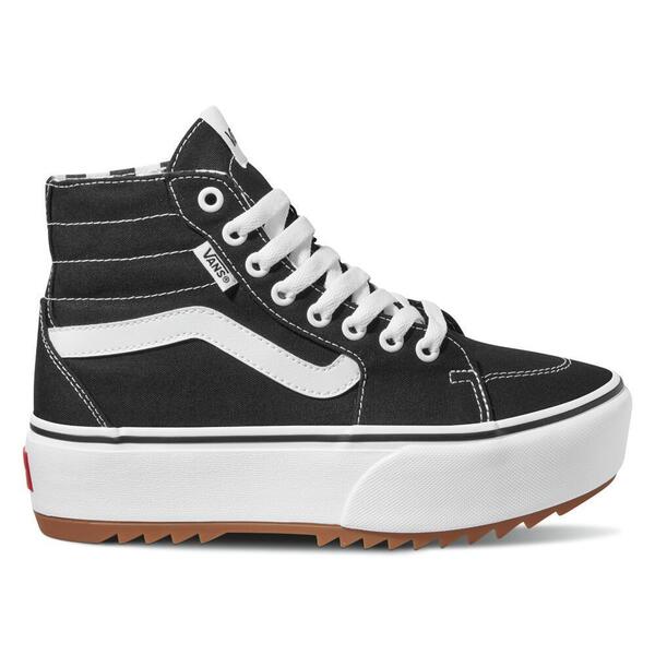 Vans Filmore Hi Tapered Platform ST Siyah Kadın Bilekli Günlük Spor Ayakkabı