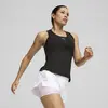 Puma RUN CLOUDSPUN TANK W Siyah Kadın T-Shirt & Polo