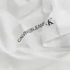Calvin Klein CHEST LOGO TOP Erkek Beyaz T-Shirt