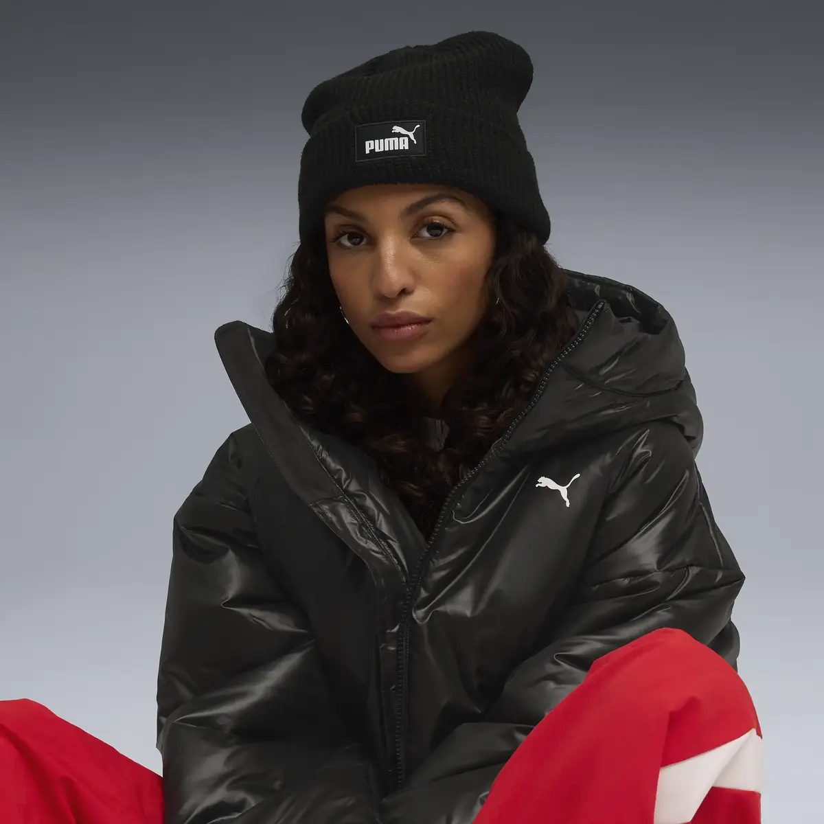 Puma ESS High Crown Beanie Siyah Unisex Bere