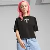 Puma CLASSICS Relaxed Tee Siyah Kadın T-Shirt