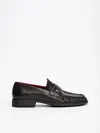 Tommy Hilfiger LOAFER SOFT NAPPA PL, BDS Siyah Kadın Ayakkabı