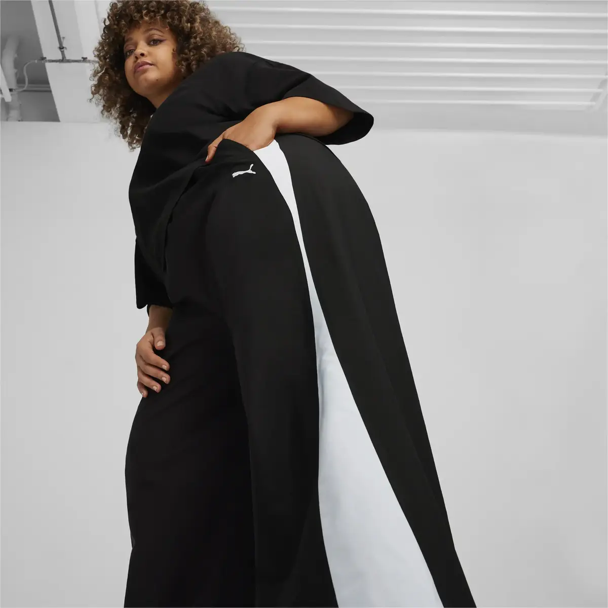 Puma DARE TO Parachute Pants Siyah  Kadın Eşofman Altı