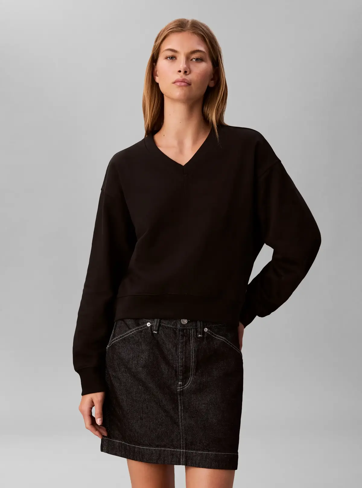 LS TERRY WOVEN LABEL, UB1