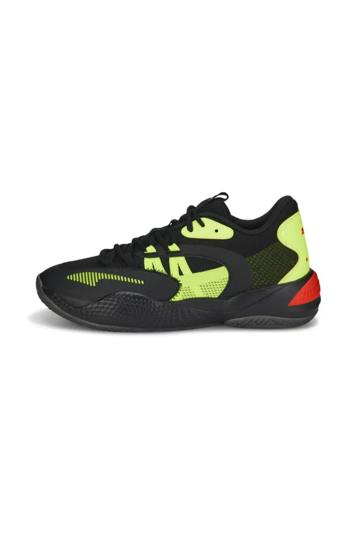 Puma Court Rider 2.0 Glow Stick Siyah Kadın Günlük Spor Ayakkabı