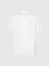 Calvin Klein LOGO REFINED PIQUE S Erkek Beyaz Polo T-Shirt