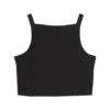 Puma ESS Ribbed Crop Top Siyah Kadın Askılı T-Shirt