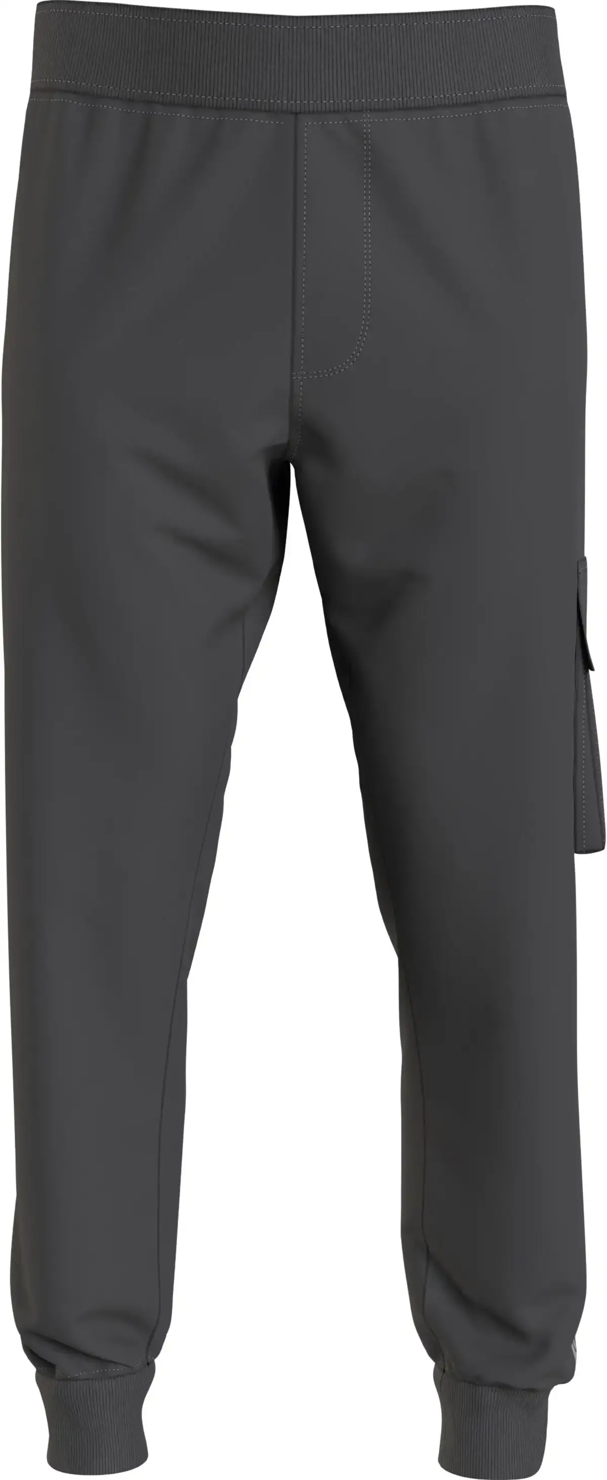 Calvin Klein LOGO TAPE CARGO HWK Erkek Antrasit Kargo Pantolonu