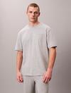 Calvin Klein S/S CREW NECK Gri Erkek Pijama Üstü