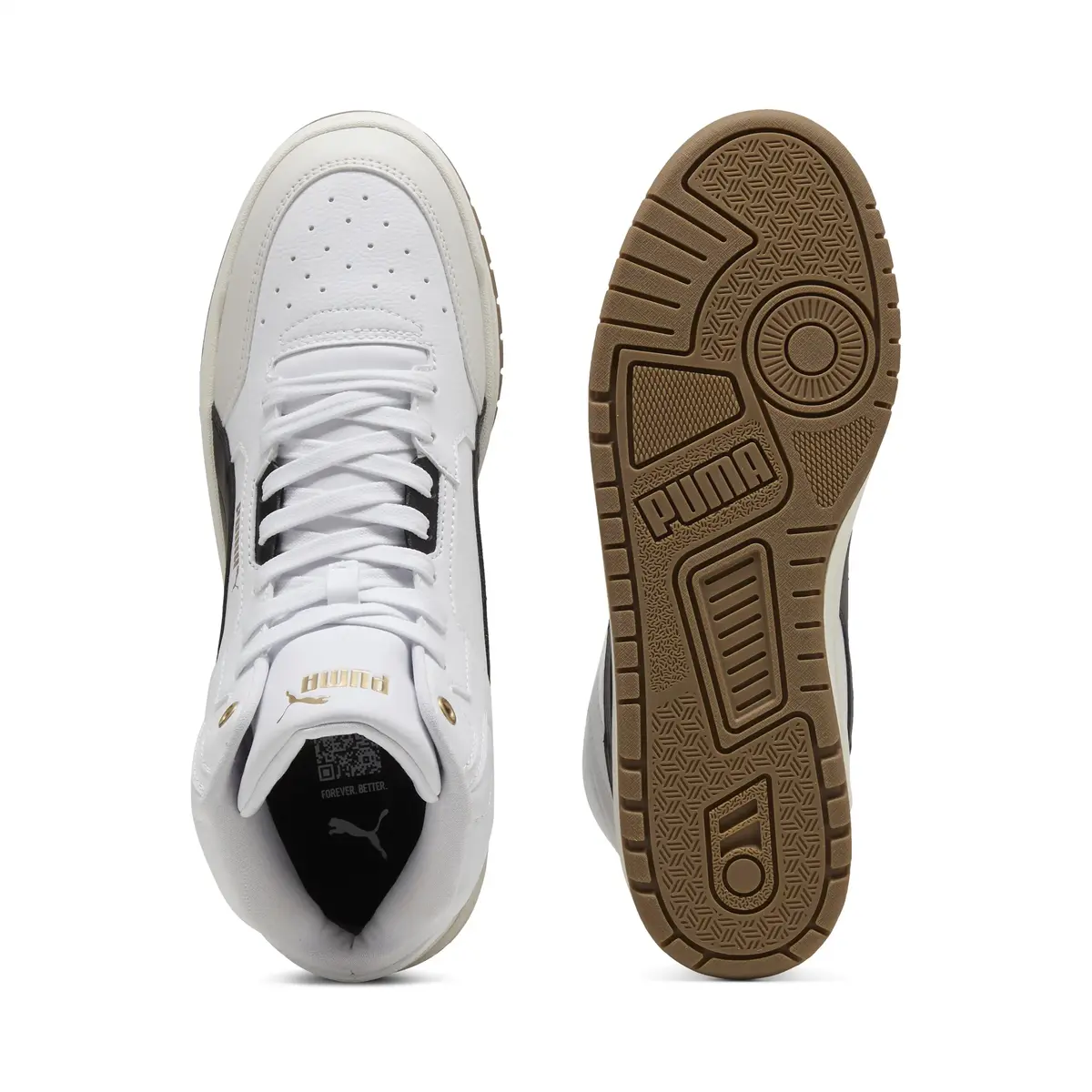 Puma Shuffle Downtown Mid Gri Erkek Bilekli Günlük Spor Ayakkabı