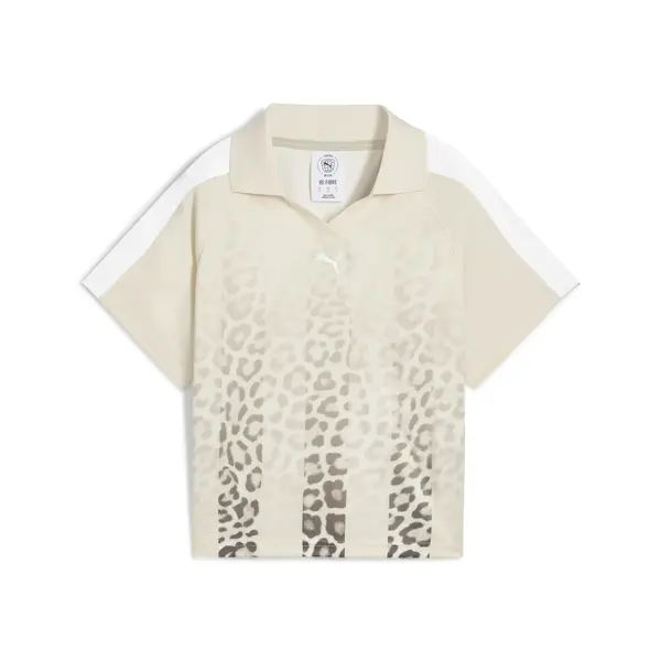 Puma LEO LUXE Football Jersey Gri Kadın Forma