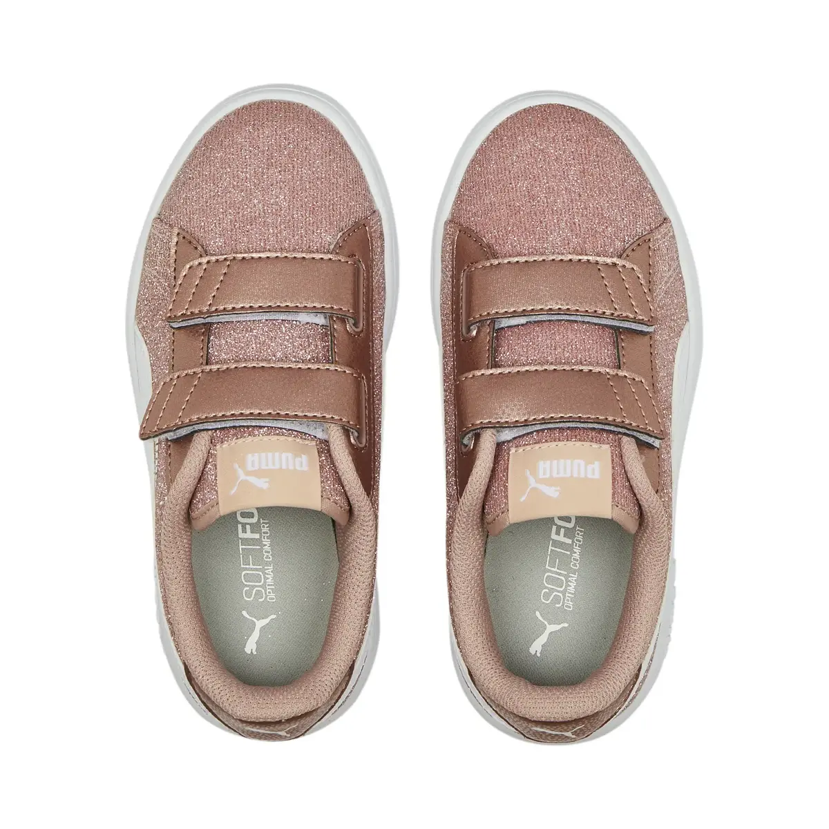 Puma Smash v2 Glitz GlamV PSPembe Çocuk Günlük Spor Ayakkabı
