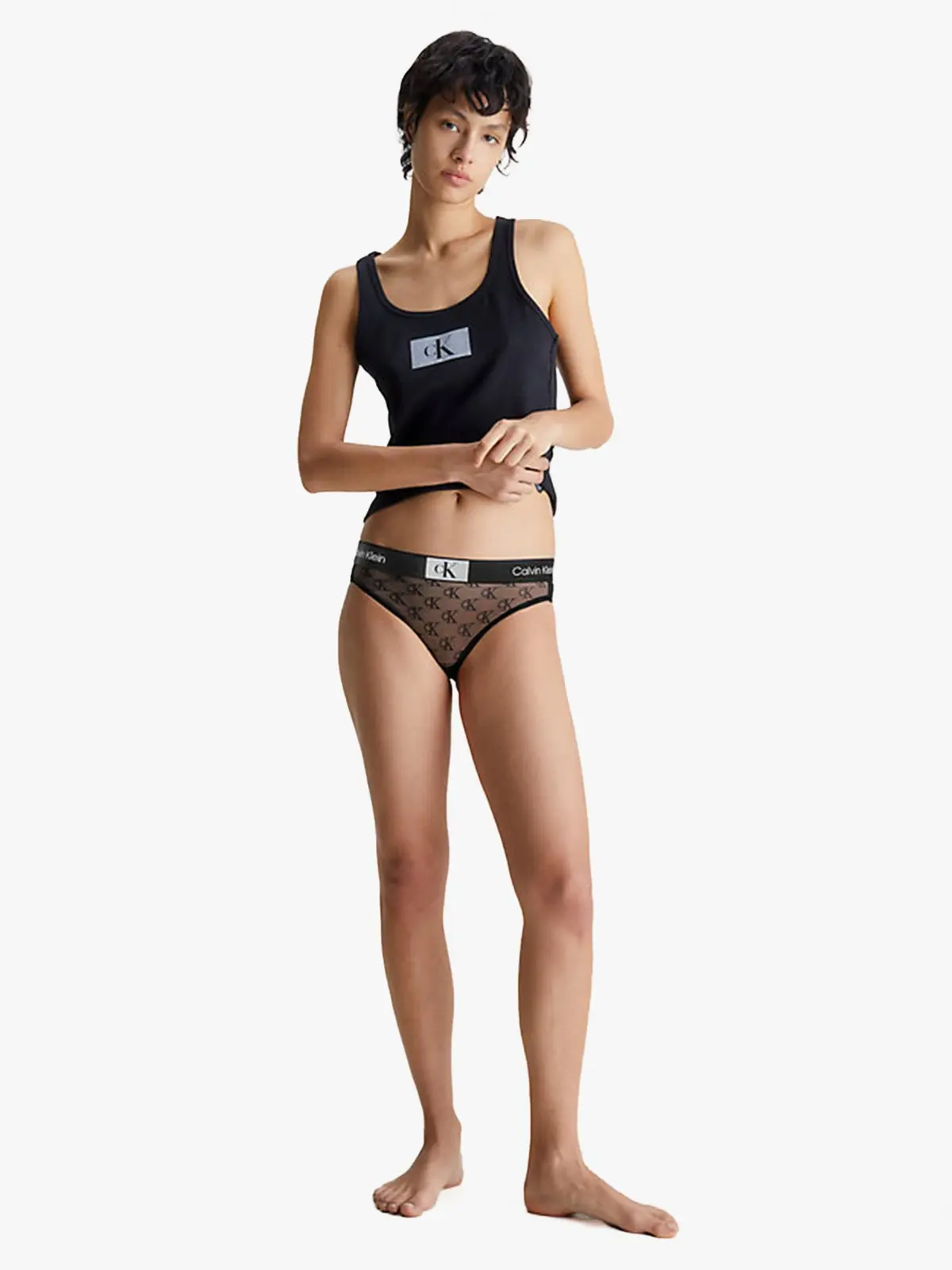Calvin Klein MODERN BIKINI Kadın Siyah Bikini Külot