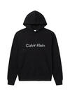 Calvin Klein LS EU STD LOGO 350TE, UB1 Erkek Siyah Hoodie