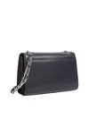 Calvin Klein CK RE-LOCK MEDIUM CH Siyah Kadın Omuz Çantası