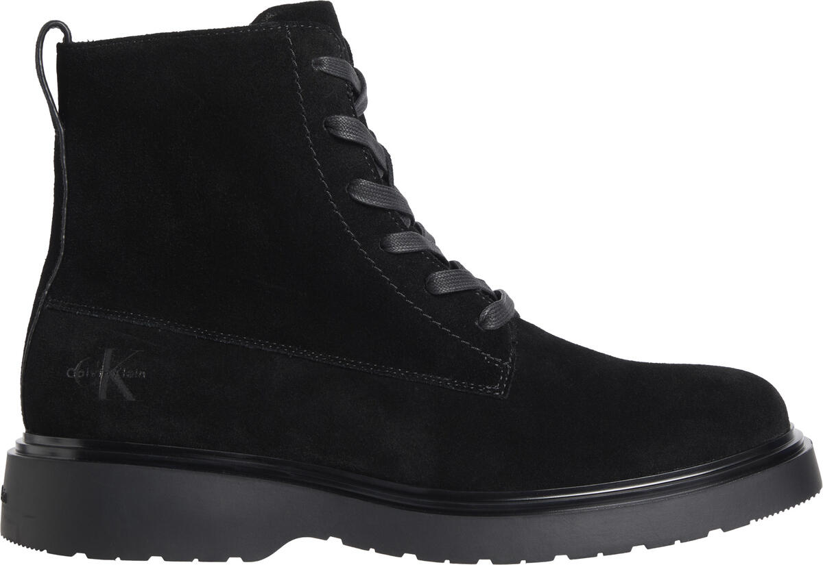 Calvin Klein COMBAT ESS LACE UP ZIP BOOT SU Siyah Erkek Bot Calvin Klein COMBAT ESS LACE UP ZIP BOOT SU Siyah Erkek Bot