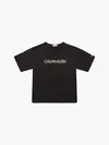 Calvin Klein INSTITUTIONAL LOGO B Kadın Siyah T-Shirt