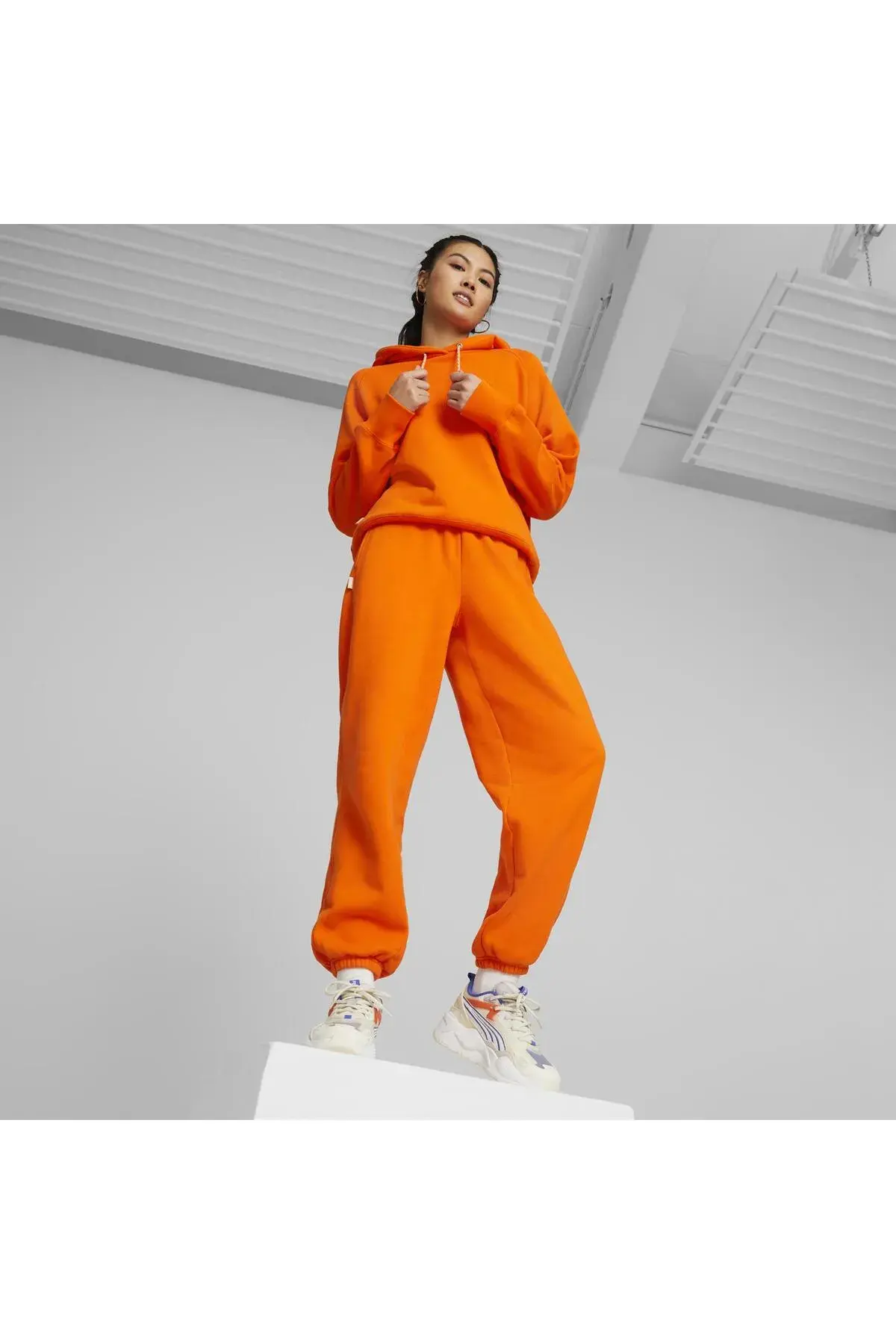 Puma INFUSE Sweatpants Turuncu Kadın Eşofman Altı