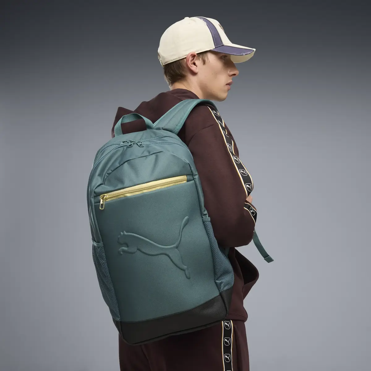 PUMA BUZZ GOLD Backpack Yeşil Erkek Sırt Çantası