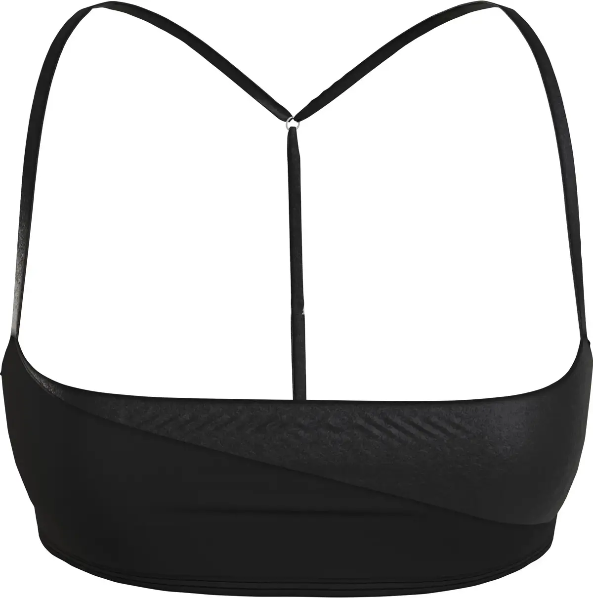 Calvin Klein BRALETTE-RP Kadın Siyah Bikini Üstü