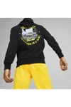 Puma Pl Graphic Hoodie Siyah Erkek Hoodie