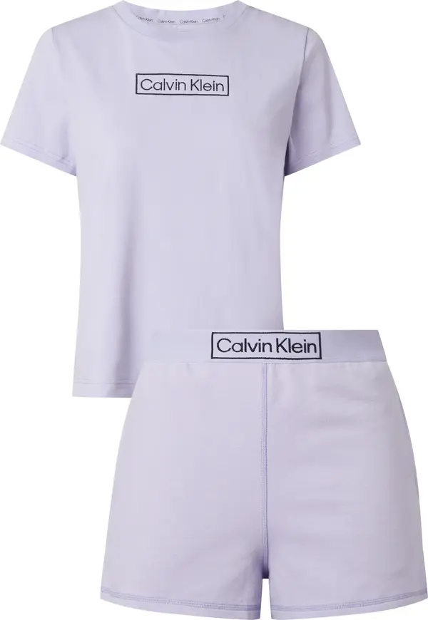 Calvin Klein SHORT SET Kadın Lila Eşofman Takımı