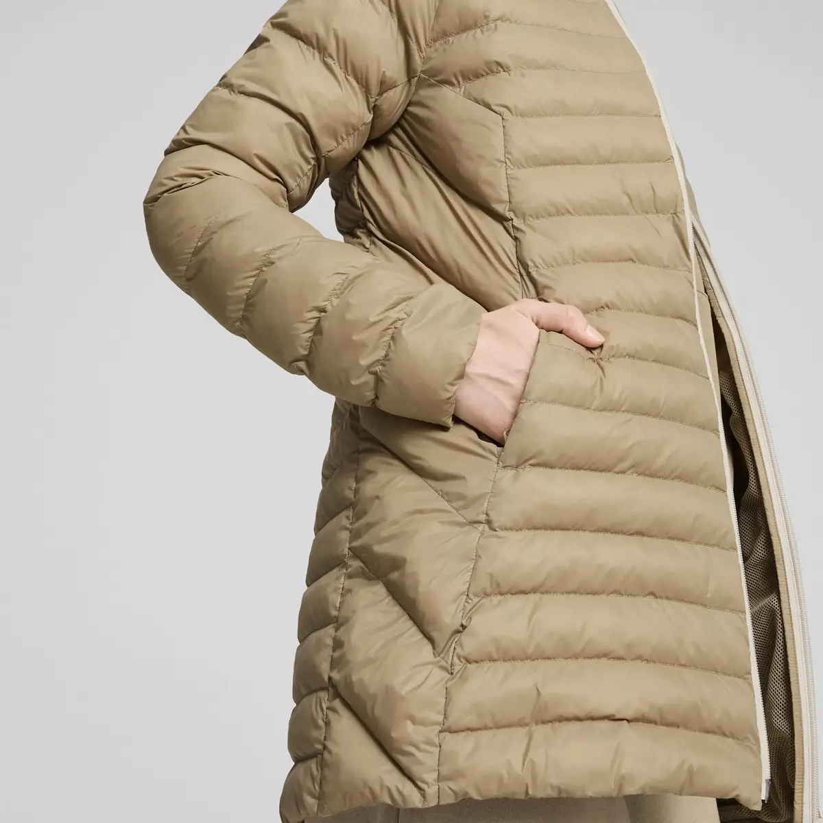 Puma PackLITE Jacket Açık Kahve Kadın Şişme Mont