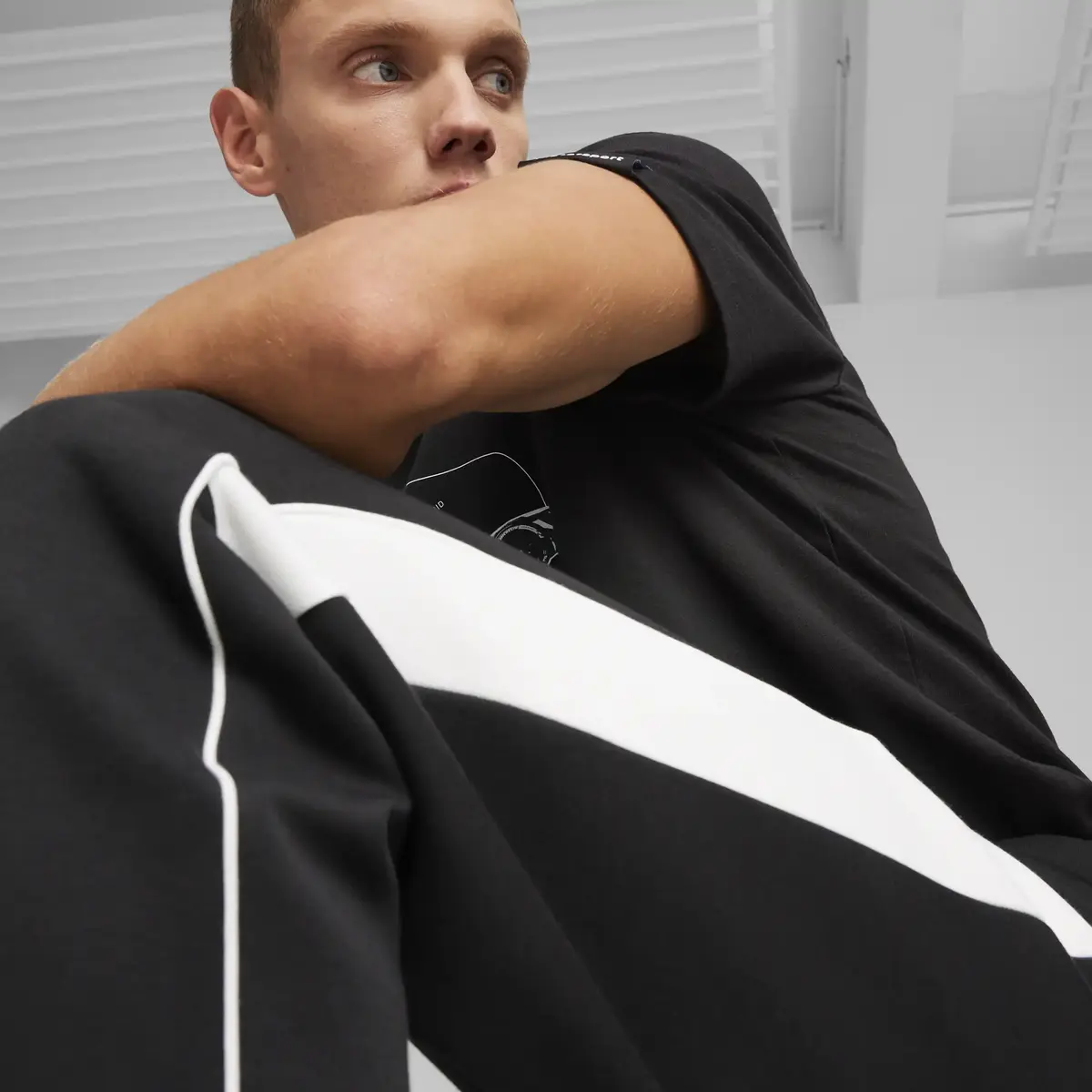 Puma BMW MMS MT7+ Track Pants Siyah Erkek Eşofman Altı