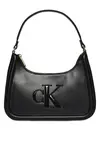 Calvin Klein BOLD CK SMALL SHOULD Siyah Omuz Çantası