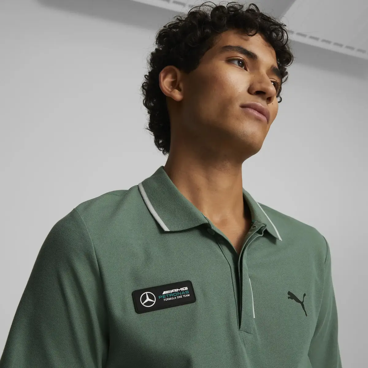 Puma Mapf1 Polo Yeşil Erkek Polo T-Shirt