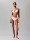 Calvin Klein TRIANGLE Yeşil Üçgen Bikini Üst