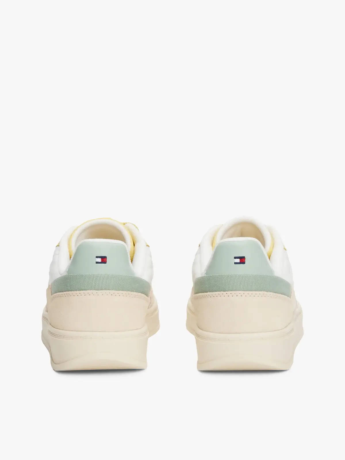 Tommy Hilfiger TH HERITAGE SNEAKER, ACJ Krem Kadın Spor Ayakkabı & Sneaker