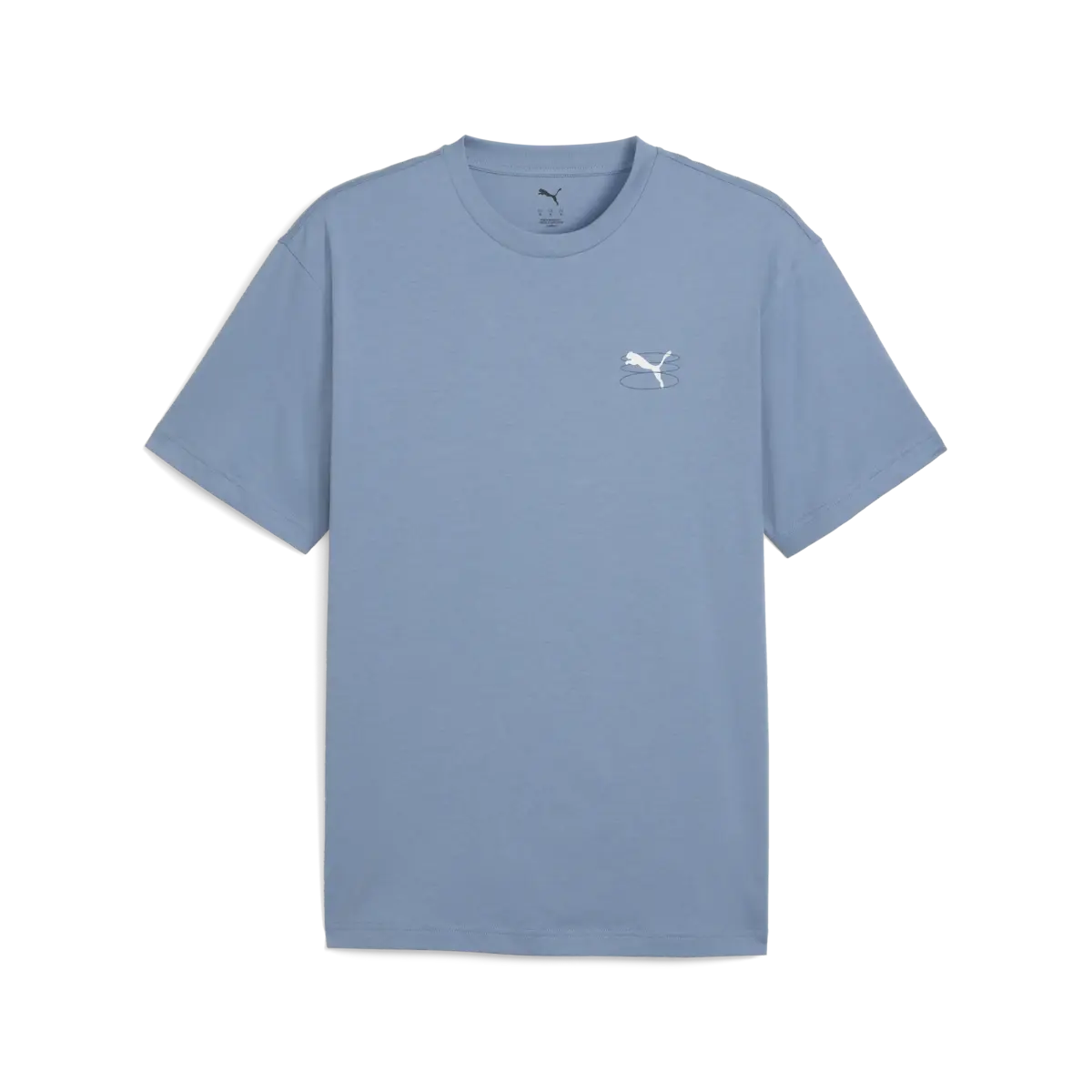 Puma GRAPHIC Tee Mavi Erkek T-Shirt