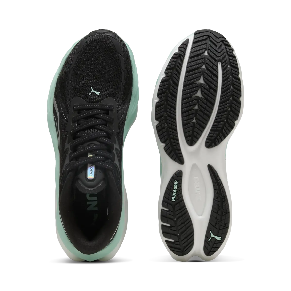PUMA Velocity NITROTM4 Wns Siyah Kadın Yürüyüş ve Koşu Ayakkabısı