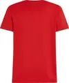 Tommy Hilfiger HILFIGER COLOUR CRES, XLD Kırmızı Erkek T-Shirt & Polo