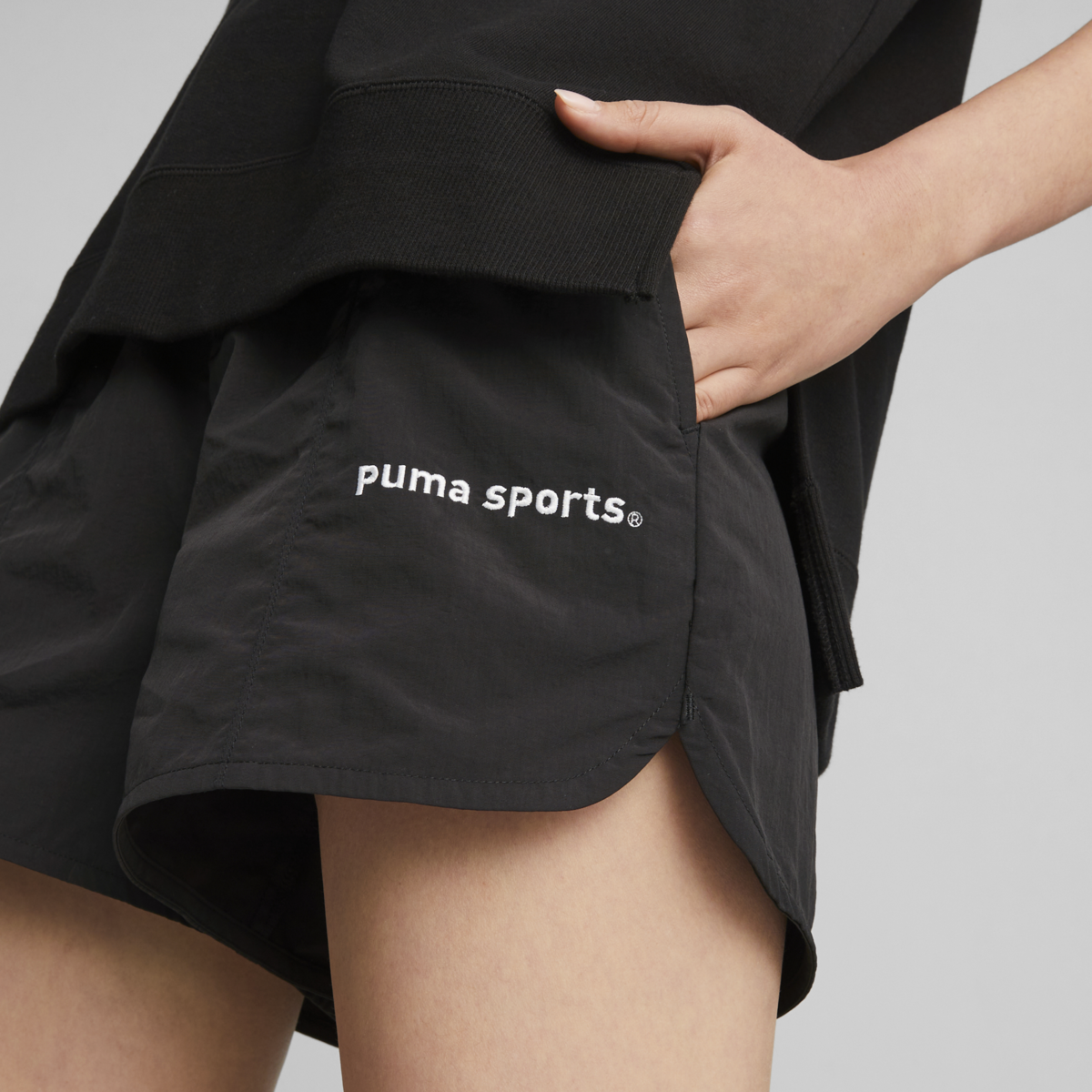 Puma PUMA TEAM Shorts Siyah Kadın Şort