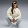 Puma ESS NATURE 2.0 Crew Beyaz Kadın Sweatshirt