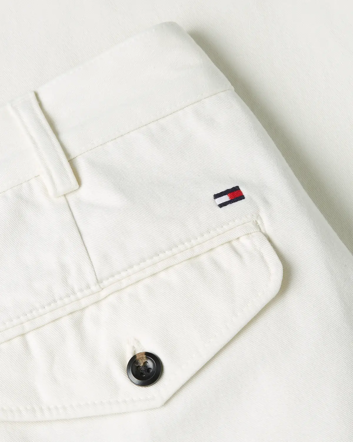 Tommy Hilfiger GREENWICH 2PLT CLASS, YA8 Krem Erkek Pantolon