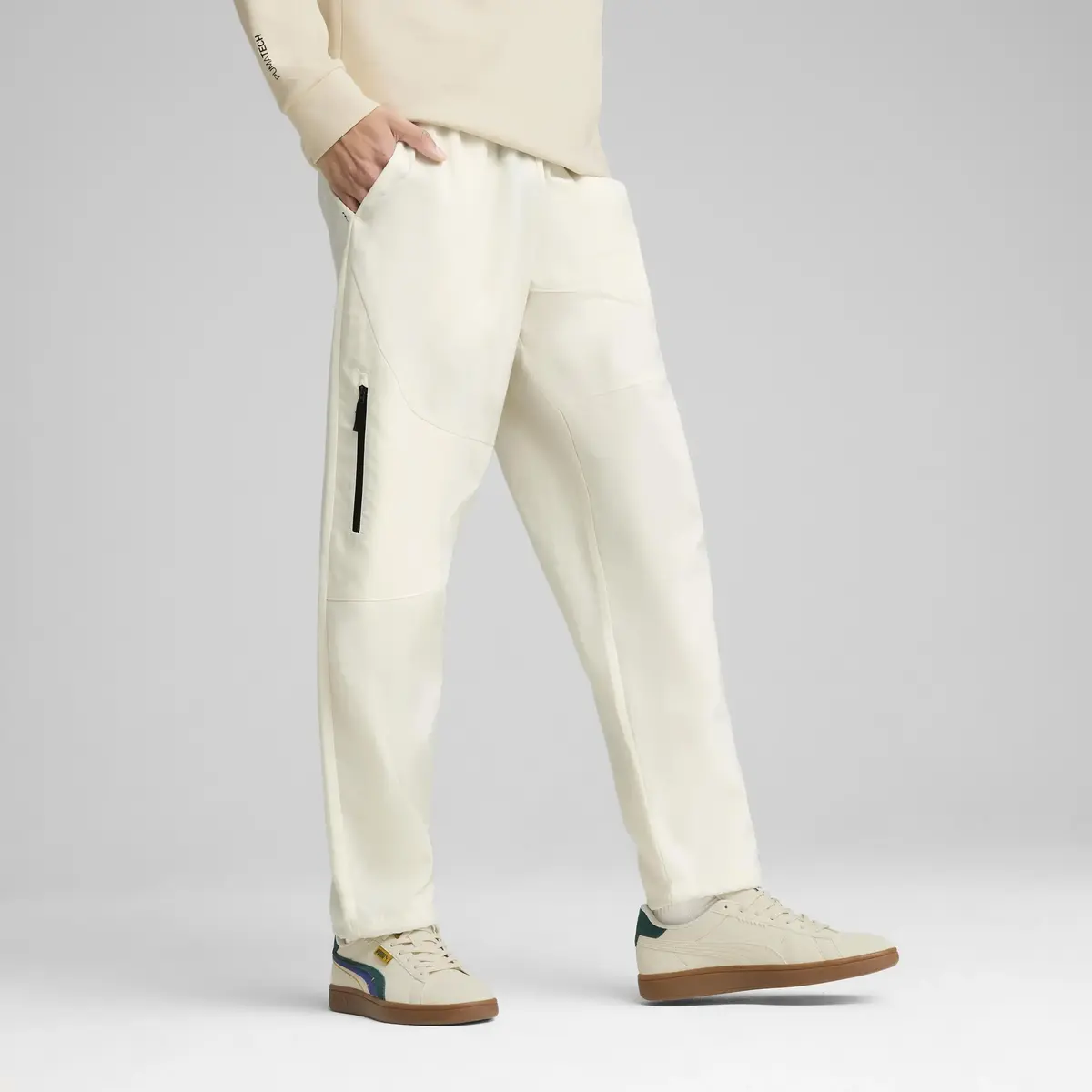 PUMATECH Cargo Woven Pants Bej Erkek Eşofman Altı