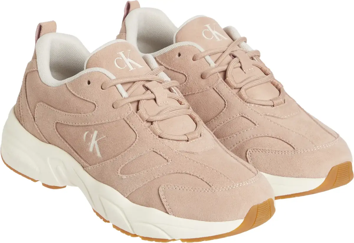 Calvin Klein RETRO TENNIS LOW MG, 0JX Pembe Kadın Spor Ayakkabı & Sneaker