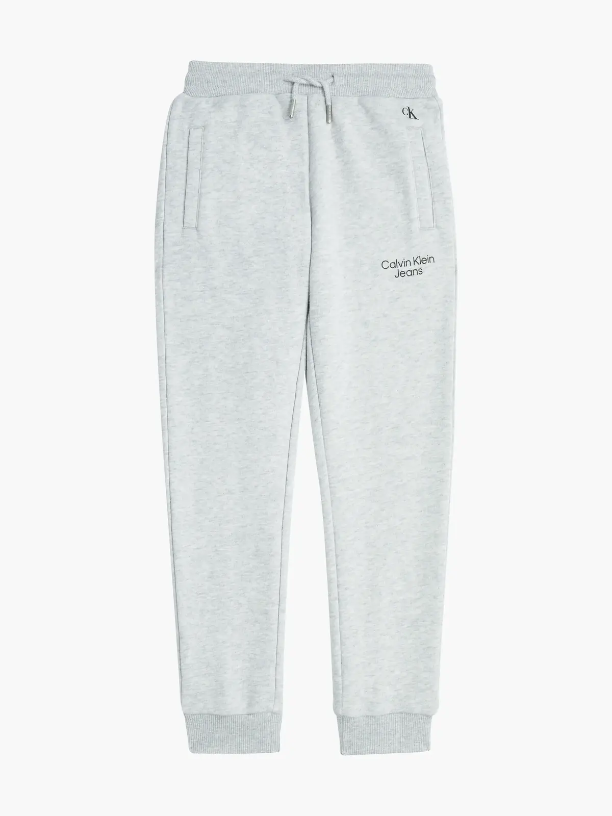 Calvin Klein CKJ STACK LOGO SWEAT Erkek Gri Eşofman Altı