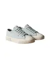 Calvin Klein VULC LACE UP CANVAS, PFD Mavi Kadın Spor Ayakkabı