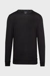 Calvin Klein L/S SWEATSHIRT, P7A Erkek Siyah Sweatshirt