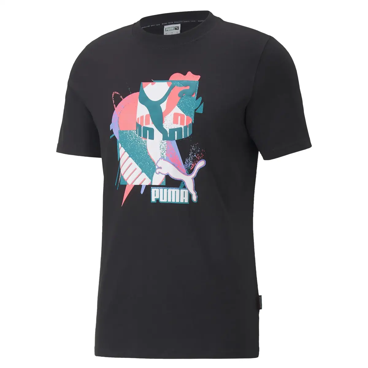 Puma Fandom Graphic Tee Siyah Erkek T-Shirt